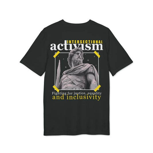 Intersectional Activism - Gods Way - Premium Bio Unisex T-Shirt - Back Print - STREET STYLE