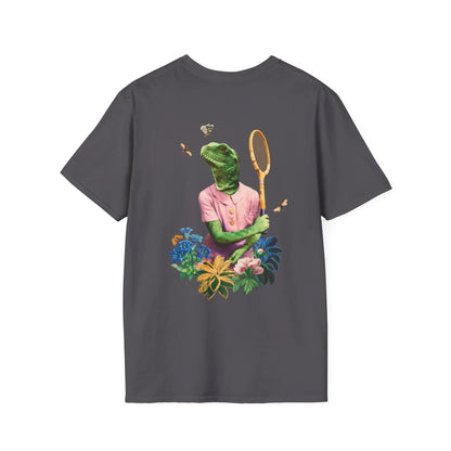 Lizard - Animal Human - Unisex T-Shirt - Back Print - STREET STYLE