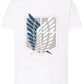 Attack on Titan Manga Anime Fumetti 6000-2 T-shirt Urban Men Uomo 100% Cotone Pettinato JK - STREET STYLE
