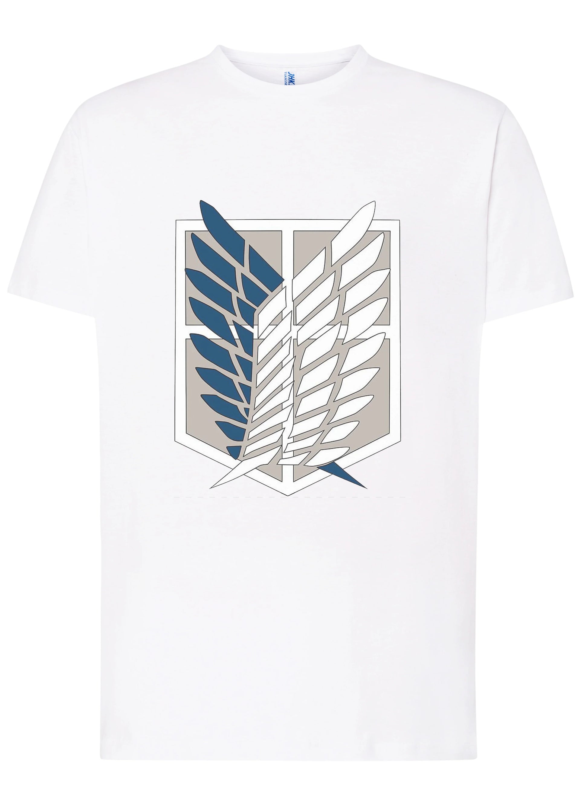 Attack on Titan Manga Anime Fumetti 6000-2 T-shirt Urban Men Uomo 100% Cotone Pettinato JK - STREET STYLE