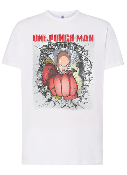 One Punch Man Manga Anime Fumetti 6002 T-shirt Urban Men Uomo 100% Cotone Pettinato JK - STREET STYLE
