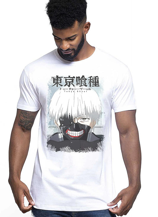 Tokyo Ghoul Manga Anime Fumetti 6003-2 Anime Fumetti 6001 T-shirt Urban Men Uomo 100% Cotone Pettinato JK - STREET STYLE
