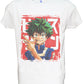 Boku no Hero Academia Manga Anime Fumetti 6005-2 T-shirt Urban Men Uomo 100% Cotone Pettinato JK - STREET STYLE