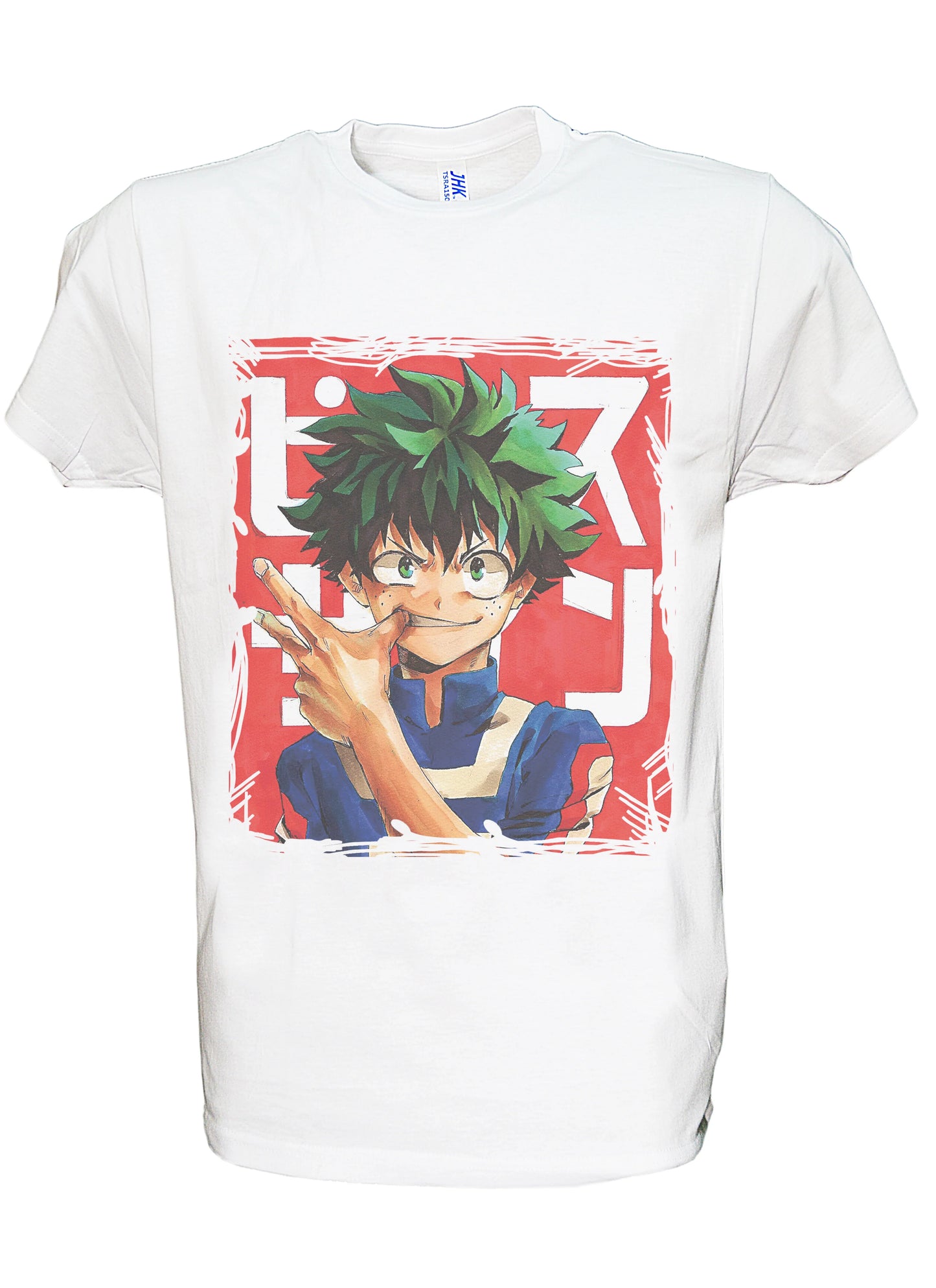 Boku no Hero Academia Manga Anime Fumetti 6005-2 T-shirt Urban Men Uomo 100% Cotone Pettinato JK - STREET STYLE