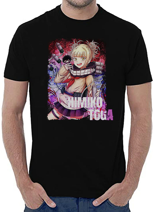 Himiko Toga Transformation Manga Anime Fumetti 6005-7 T-shirt Urban Men Uomo 100% Cotone Pettinato JK - STREET STYLE