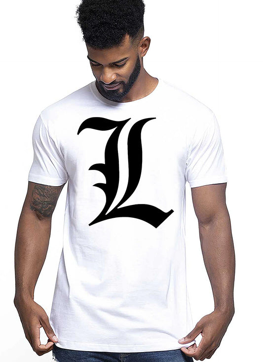 Death Note Manga Anime Fumetti 6010-3 T-shirt Urban Men Uomo 100% Cotone Pettinato JK - STREET STYLE