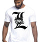 Death Note L3D Manga Anime Fumetti 6010-5 T-shirt Urban Men Uomo 100% Cotone Pettinato JK - STREET STYLE