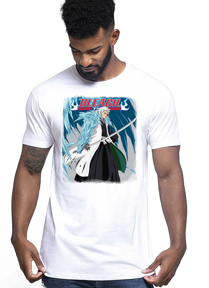 Bleach Sogg. Manga Anime Fumetti 6011-2 T-shirt Urban Men Uomo 100% Cotone Pettinato JK - STREET STYLE
