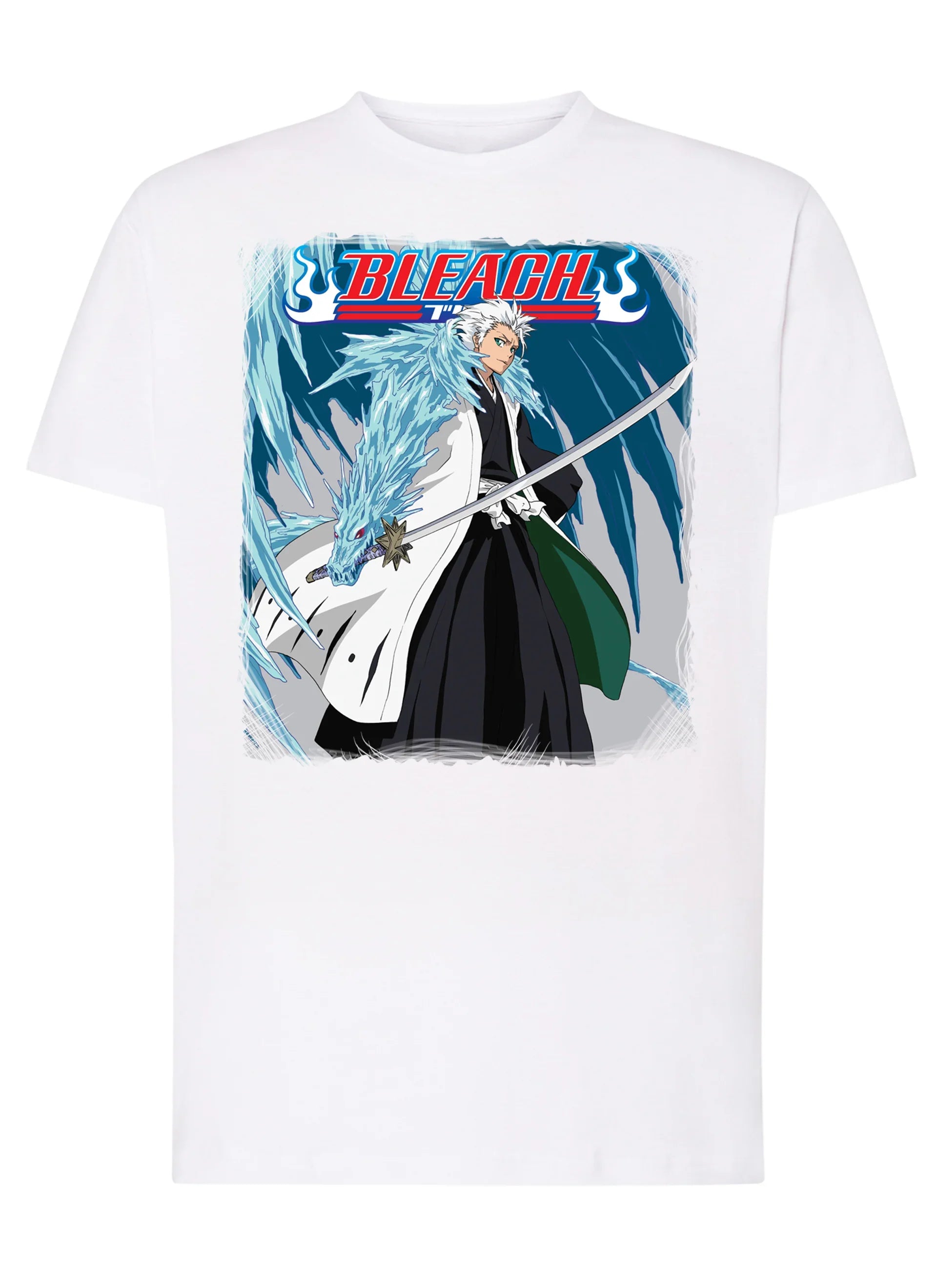 Bleach Sogg. Manga Anime Fumetti 6011-2 T-shirt Urban Men Uomo 100% Cotone Pettinato JK - STREET STYLE