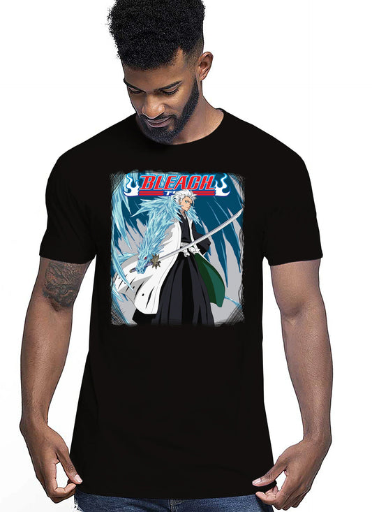 Bleach Sogg. Manga Anime Fumetti 6011-2 T-shirt Urban Men Uomo 100% Cotone Pettinato JK - STREET STYLE