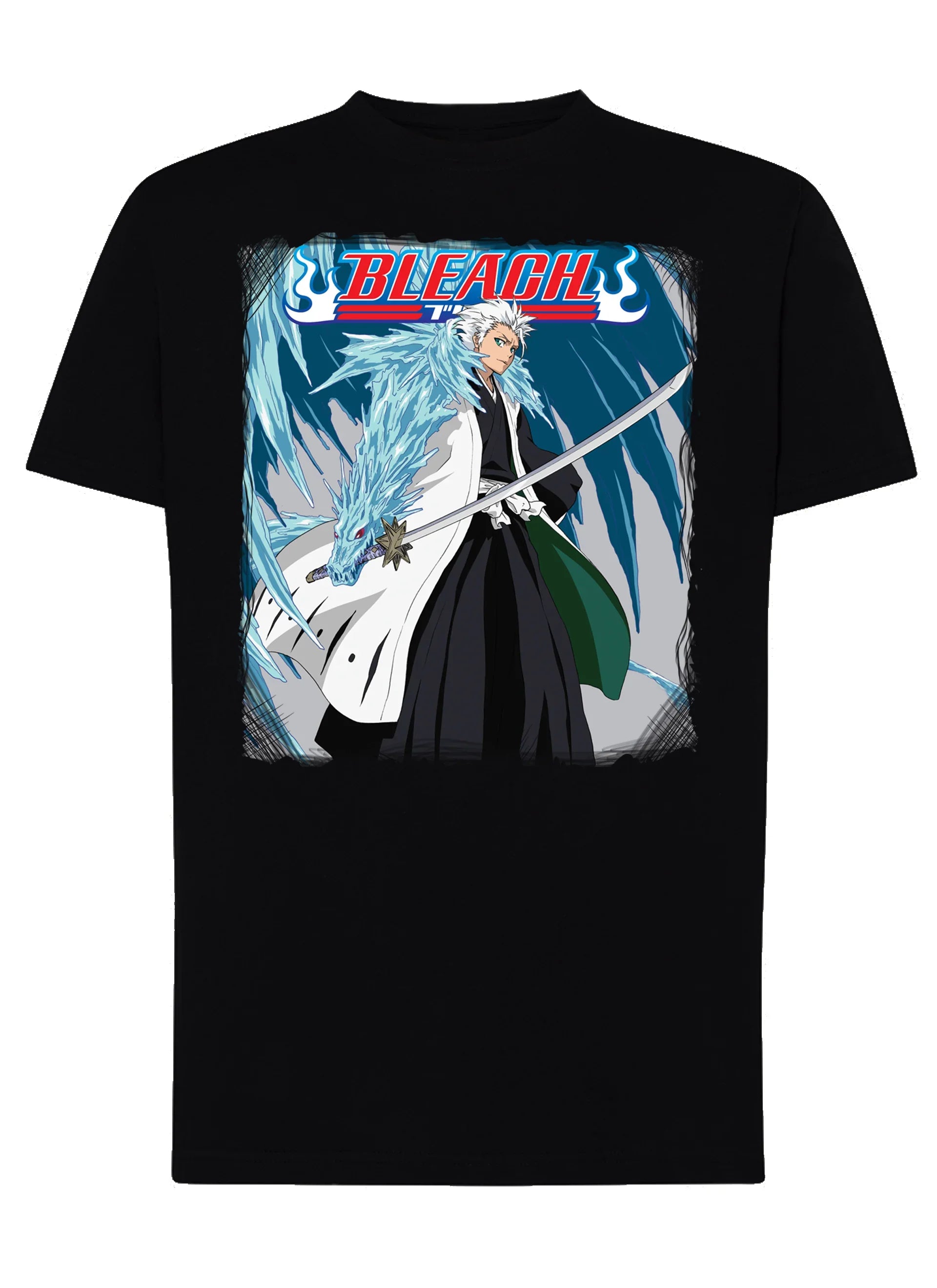 Bleach Sogg. Manga Anime Fumetti 6011-2 T-shirt Urban Men Uomo 100% Cotone Pettinato JK - STREET STYLE