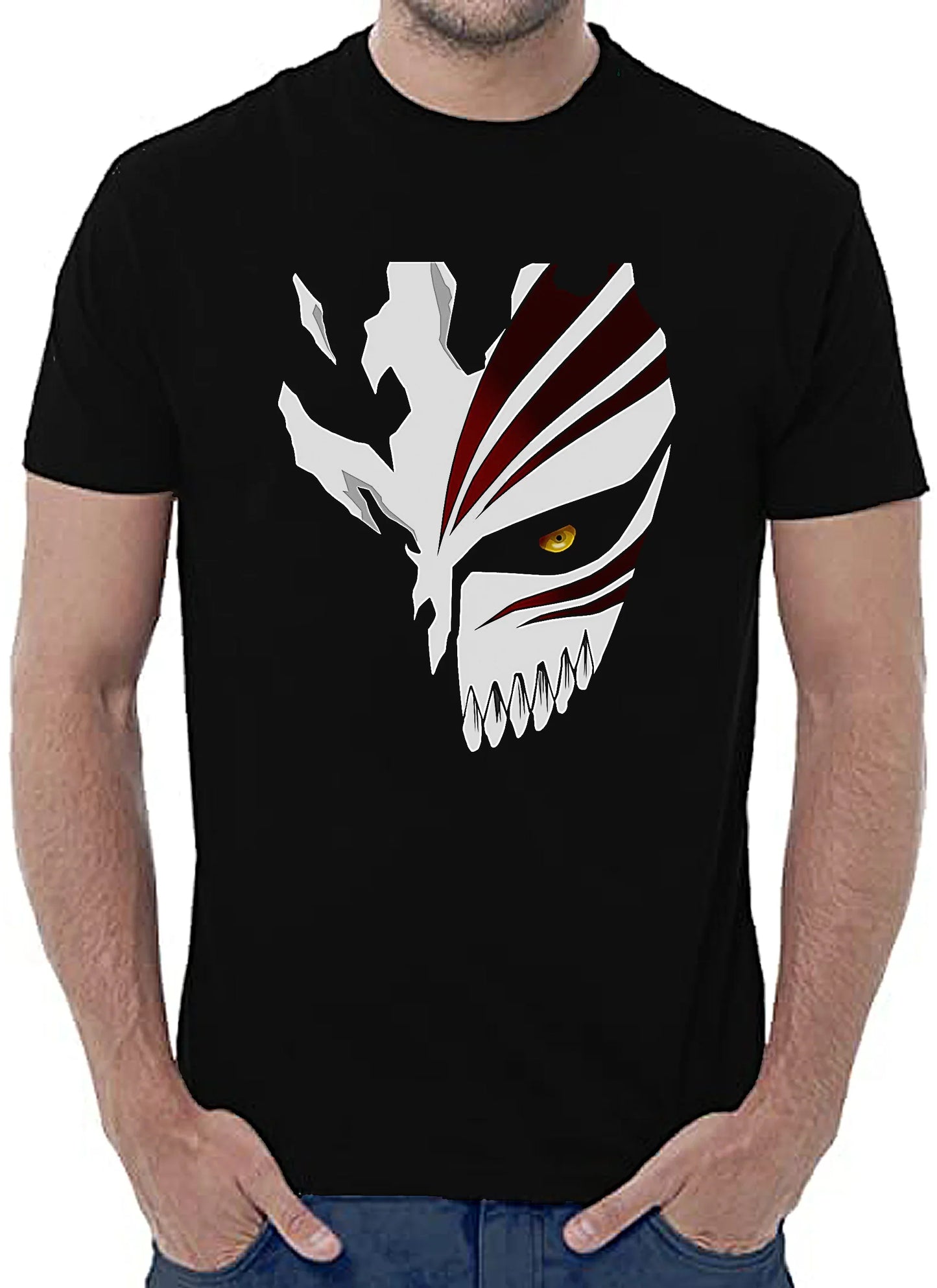 Bleach Manga Anime Fumetti 6011 T-shirt Urban Men Uomo 100% Cotone Pettinato JK - STREET STYLE