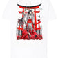 Guerriero Manga Giapponese Manga Anime Fumetti 6013-2 T-shirt Urban Men Uomo 100% Cotone Pettinato JK - STREET STYLE