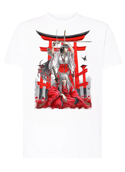 Guerriero Manga Giapponese Manga Anime Fumetti 6013-2 T-shirt Urban Men Uomo 100% Cotone Pettinato JK - STREET STYLE