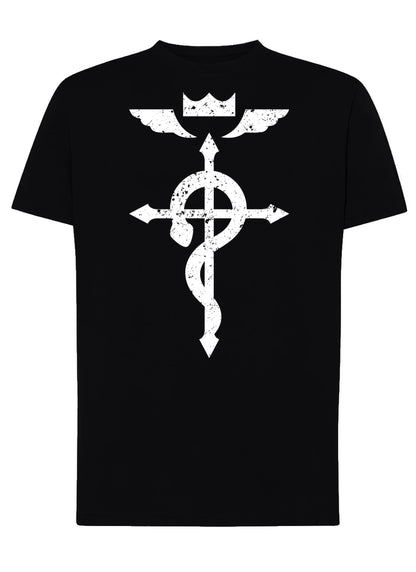 Fullmetal Alchemist Manga Anime Fumetti 6014-2 T-shirt Urban Men Uomo 100% Cotone Pettinato JK - STREET STYLE