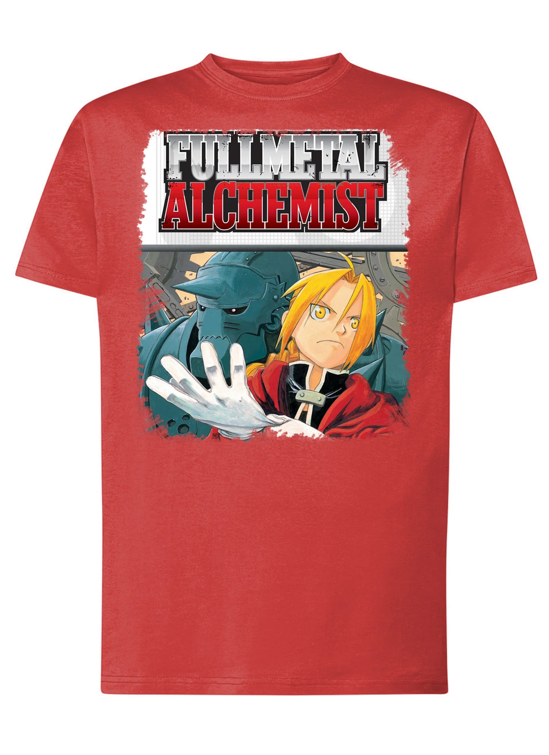 Fullmetal Alchemist Manga Anime Fumetti 6014-3 T-shirt Urban Men Uomo 100% Cotone Pettinato JK - STREET STYLE