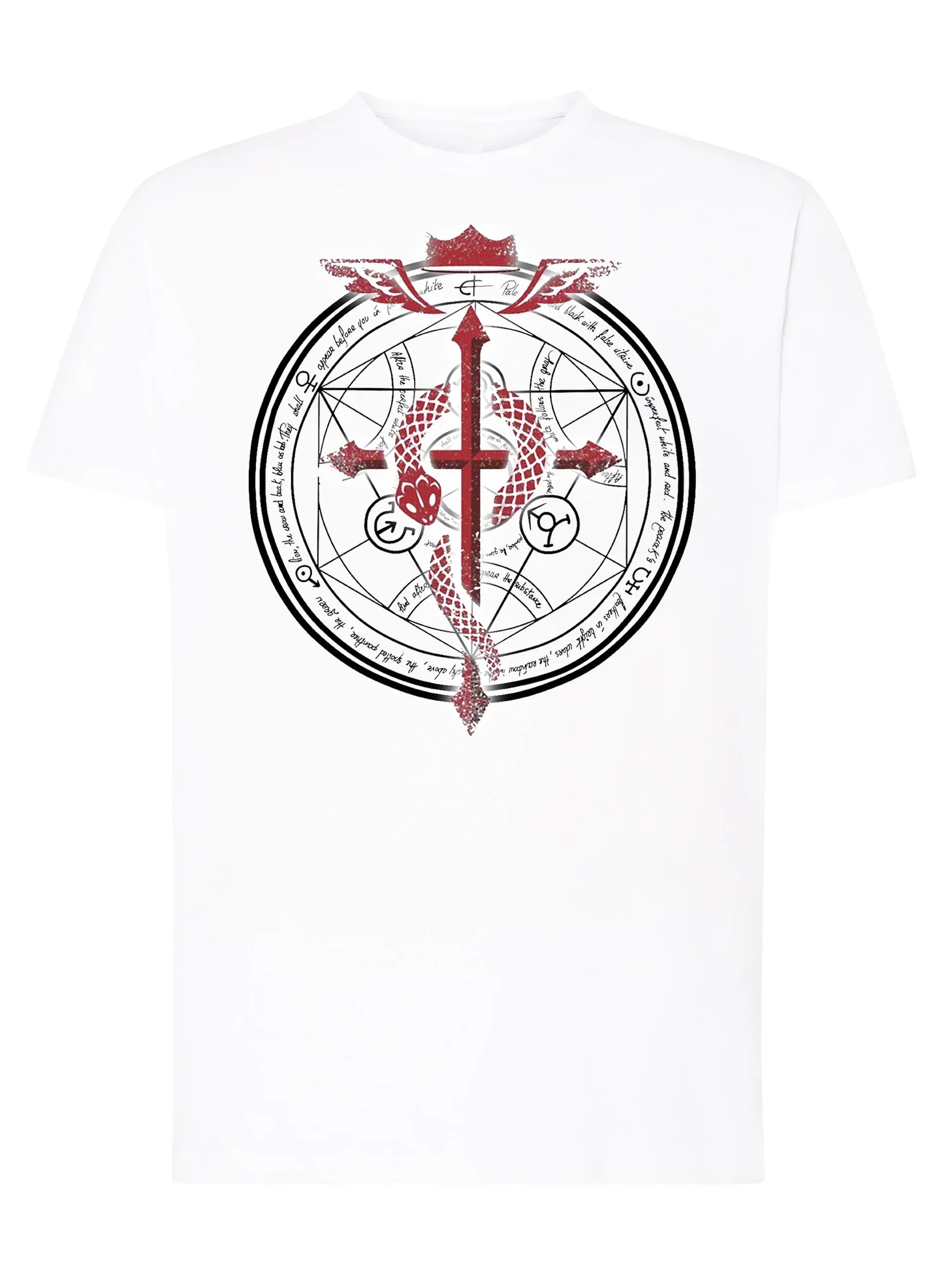Fullmetal Alchemist Manga Anime Fumetti 6014-4 T-shirt Urban Men Uomo 100% Cotone Pettinato JK - STREET STYLE