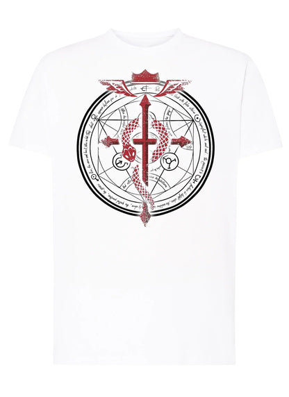 Fullmetal Alchemist Manga Anime Fumetti 6014-4 T-shirt Urban Men Uomo 100% Cotone Pettinato JK - STREET STYLE