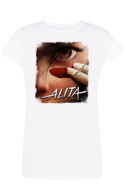 Alita Angelo Della Battaglia Manga Anime Fumetti 6015-2 Lady Donna 100% Cotone Pettinato JK - STREET STYLE