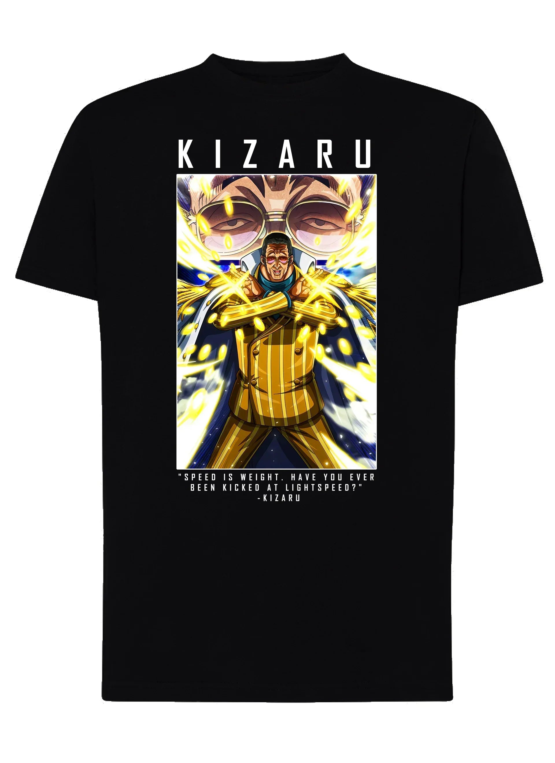 Of Kizaru Manga Anime Fumetti 6018-21 T-shirt Urban Men Uomo 100% Cotone Pettinato JK - STREET STYLE