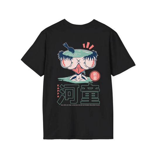 Kappa - Japanese Yokai - Unisex T-Shirt - Back Print - STREET STYLE
