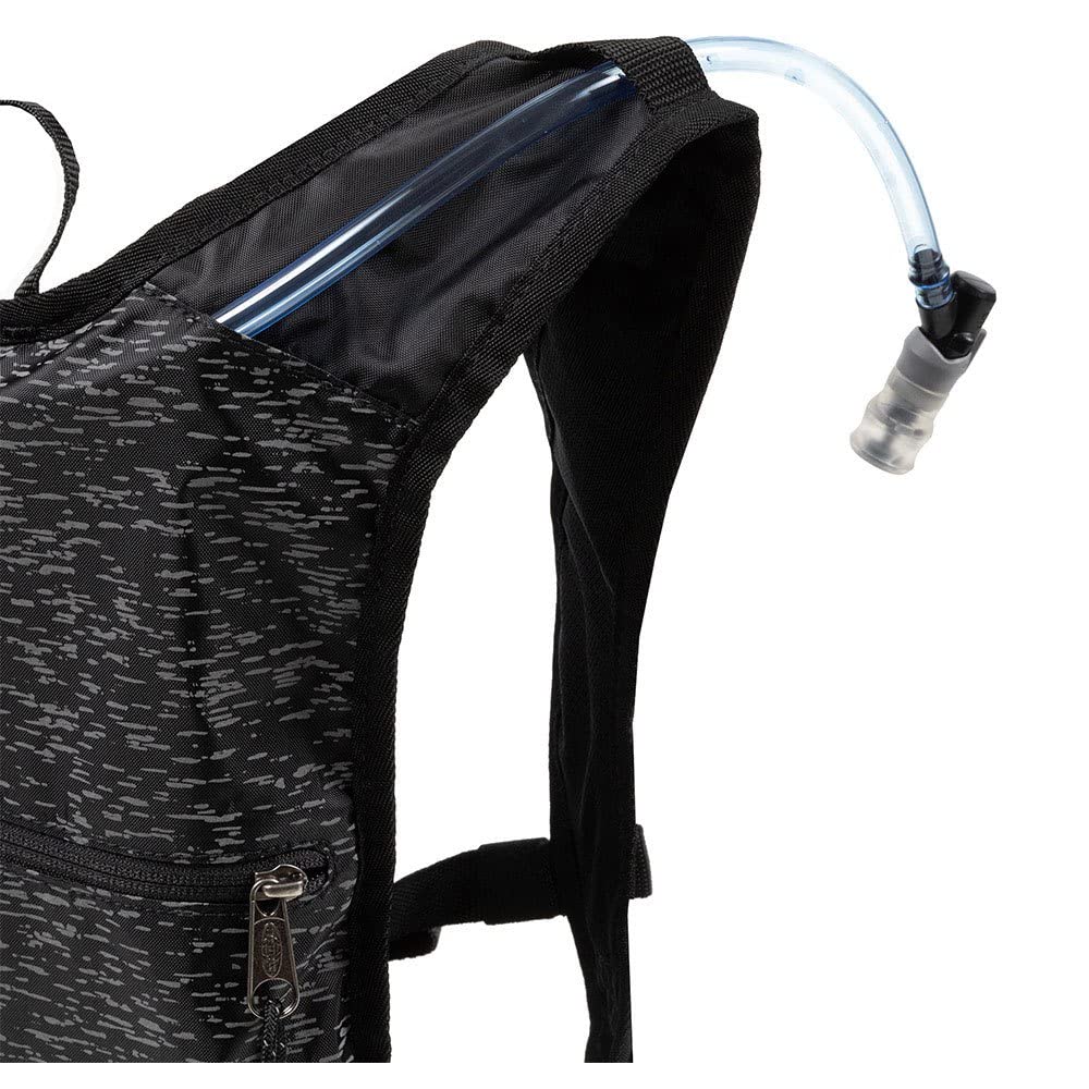 EASTPAK JUNIP Vest Running Backpack, One Size, Black (Drops), Junip Vest - STREET STYLE