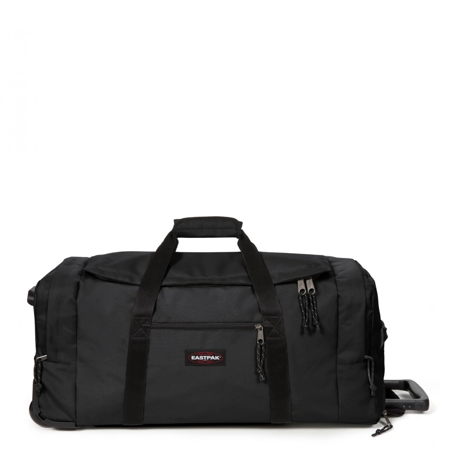 Eastpak Leatherface L + Duffel Bag, 86.5 x 36.5 x 38 cm, 104 L, Black, leatherface s+ - STREET STYLE