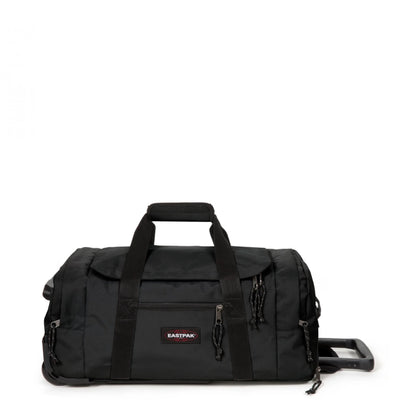 Eastpak Leatherface L + Duffel Bag, 86.5 x 36.5 x 38 cm, 104 L, Black, leatherface s+ - STREET STYLE