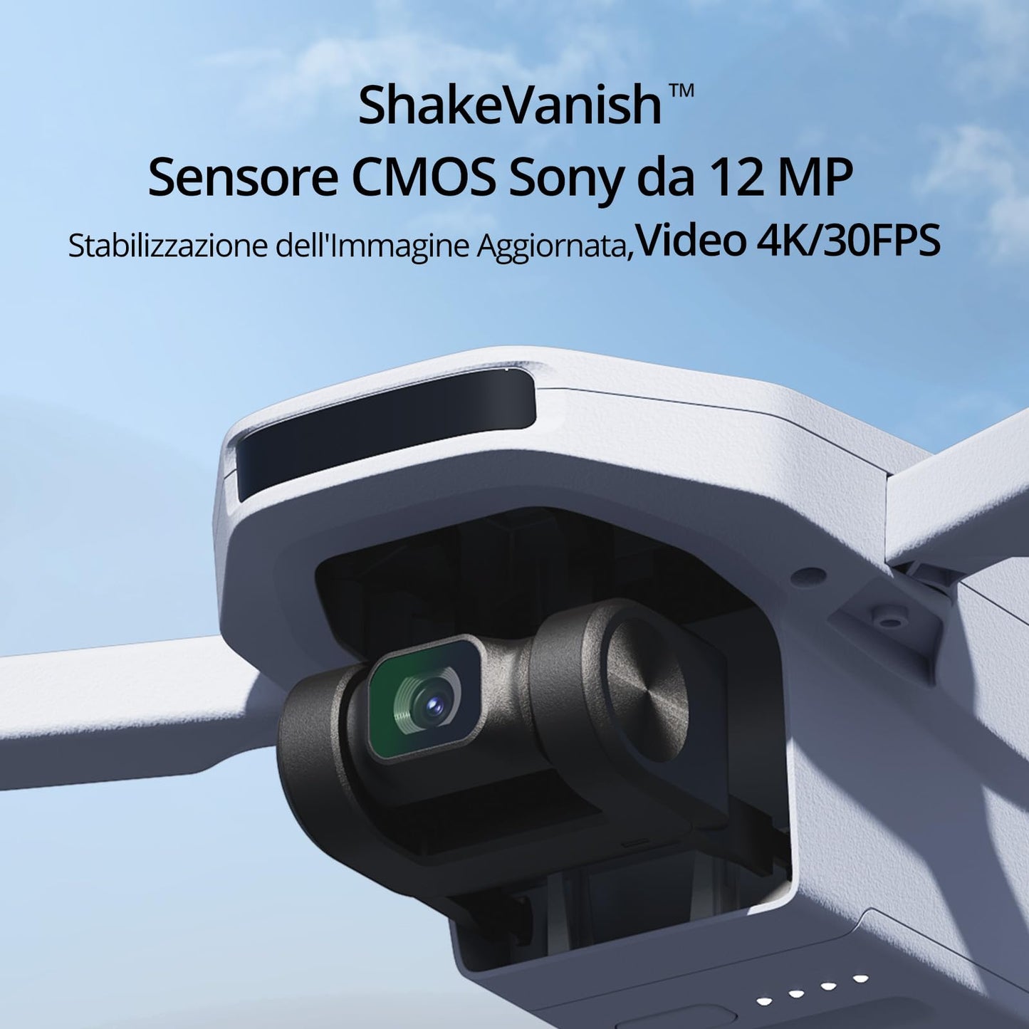 Potensic ATOM SE Combo GPS Drone con Telecamera 4K, 62 Min di Volo, <249g, 4KM FPV Transmissione, Velocità Max 16m/s, Brushless Motore, Ritorno Auto, RC Quadricotter per Principianti e Adulti, C0