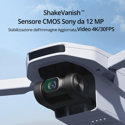 Potensic ATOM SE Combo GPS Drone con Telecamera 4K, 62 Min di Volo, <249g, 4KM FPV Transmissione, Velocità Max 16m/s, Brushless Motore, Ritorno Auto, RC Quadricotter per Principianti e Adulti, C0
