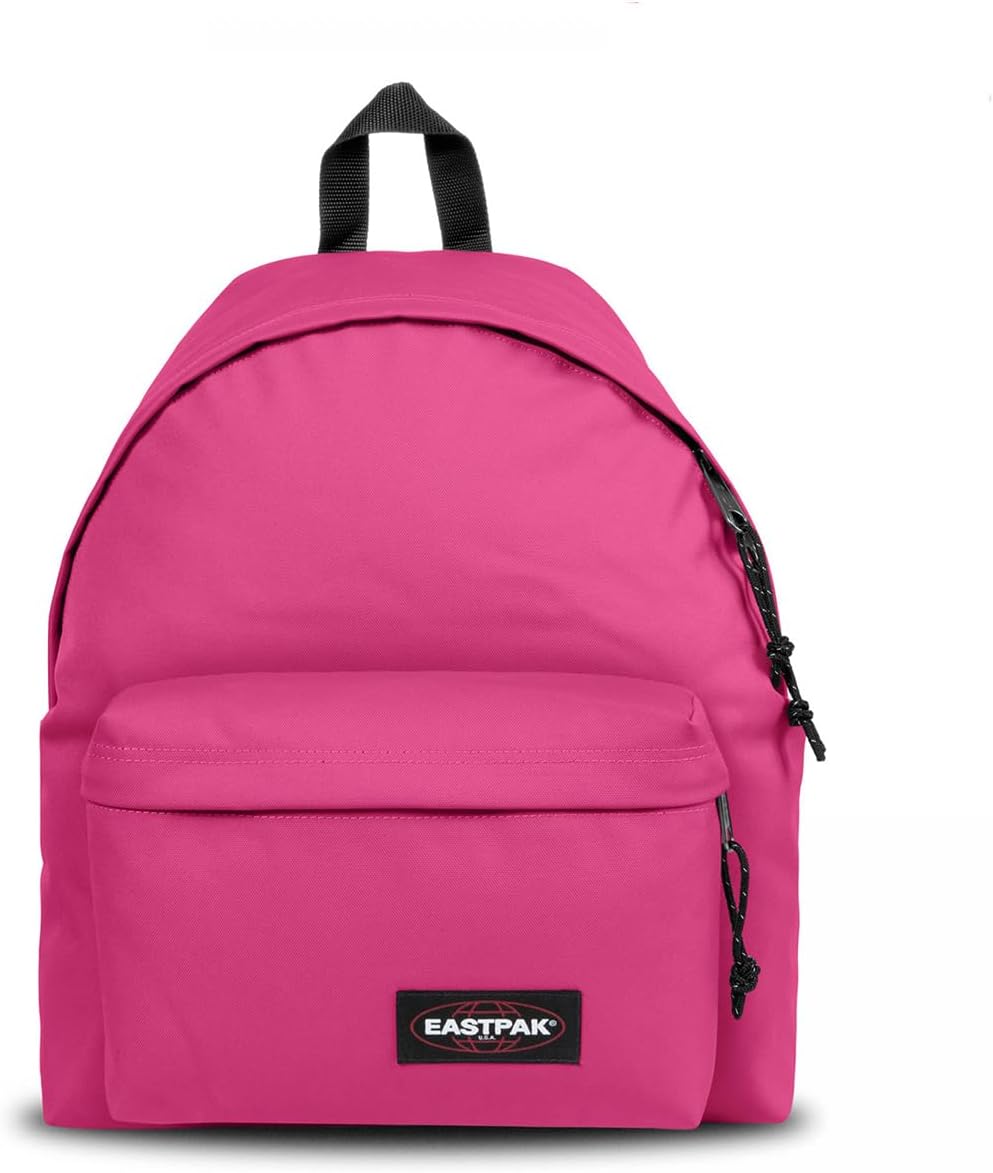 EASTPAK PADDED PAK'R Backpack, 27 L - Pink Escape (Pink) & BENCHMARK SINGLE Case, 27 L - Pink Escape (Pink), Pink Escape, Backpack+ Pen Holder - STREET STYLE