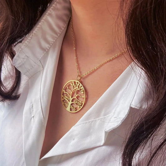 Tree of Life Necklace - Bohemian Necklace - STREET STYLE