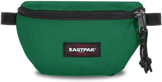 EASTPACK the classic waist pack for everyday adventures. Adjust the strap to wear it in different ways and store your small valuables in the back slip pocket. Details -, Tortoise Green, Money Pouch - STREET STYLE
