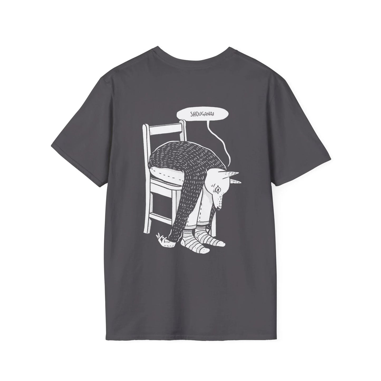 Shouganai Mood - Anime World - Unisex T-Shirt - Back Print - STREET STYLE