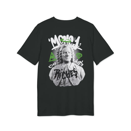Money Riches - Gods Way - Premium Bio Unisex T-Shirt - Back Print - STREET STYLE