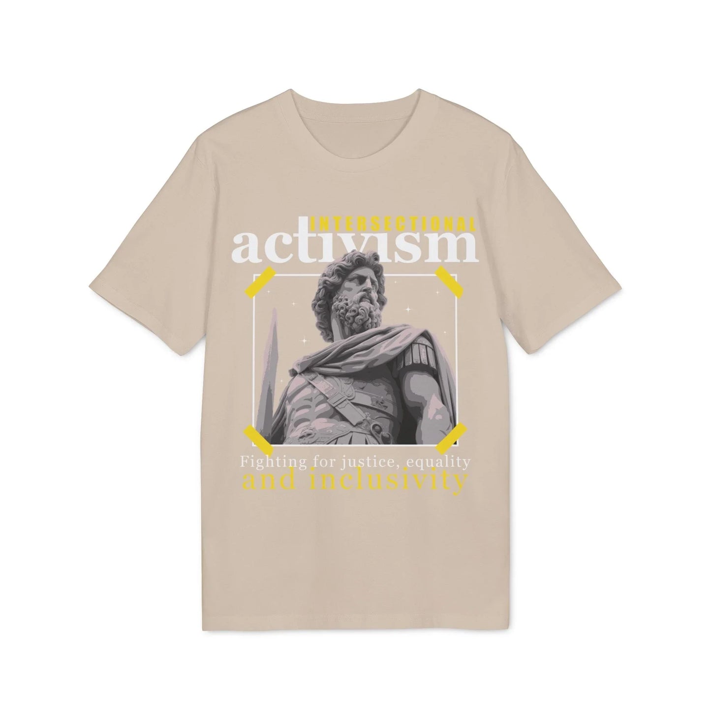 Intersectional Activism - Gods Way - Premium Bio Unisex T-Shirt - Front Print - STREET STYLE