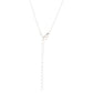 14K Silver Plated Necklace Love Heart Pave Pendant Necklace - STREET STYLE