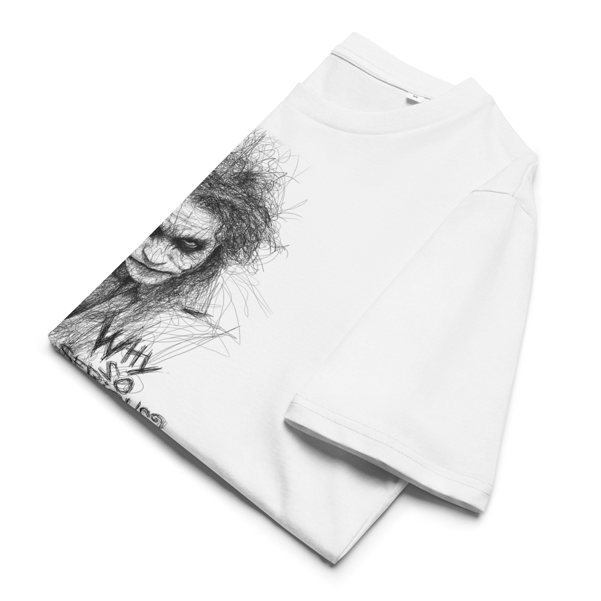 T-shirt Joker  Uomo - Stilizzato Cinema Made in Italy STREET STYLE