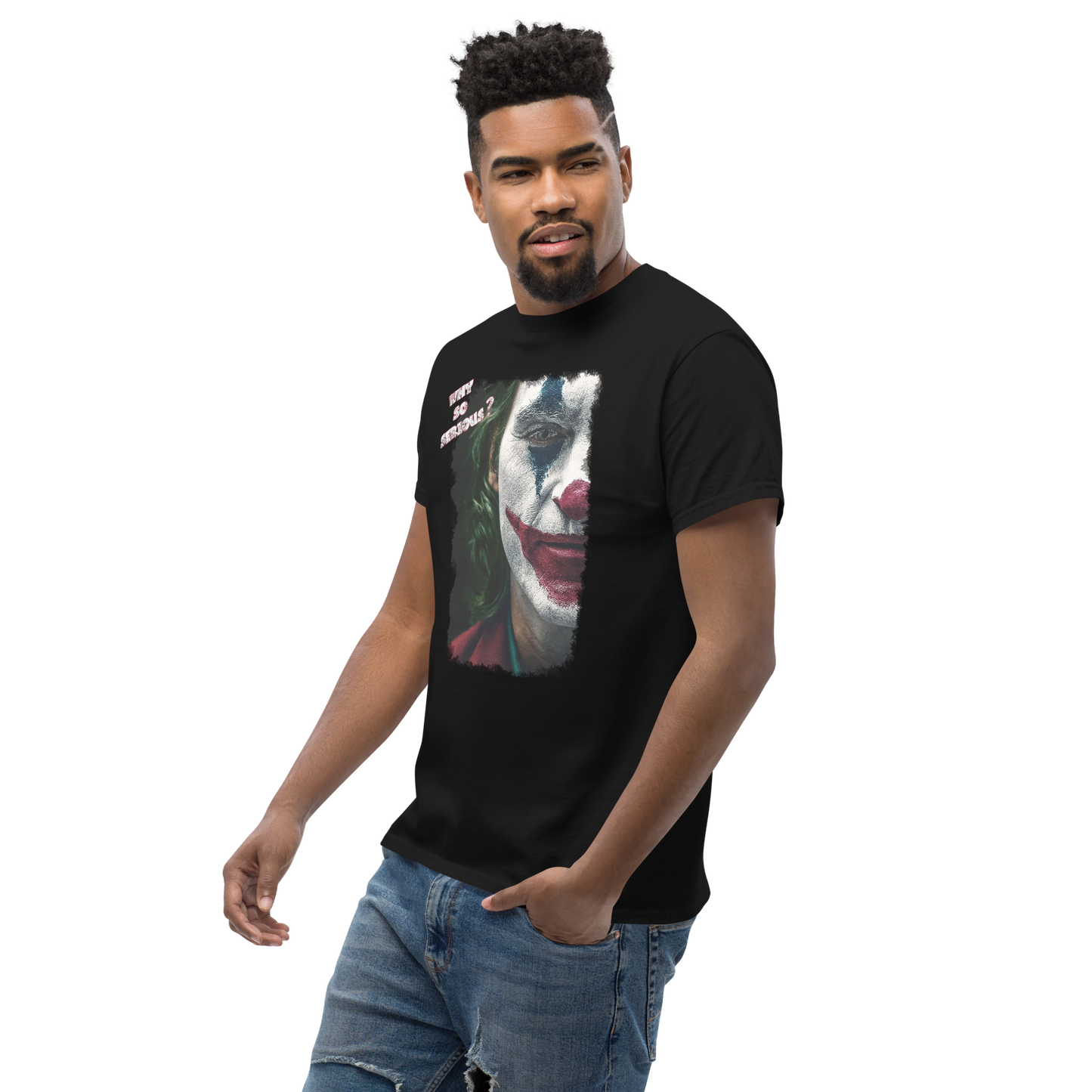 T-Shirt Joker Super Cattivo - Cotone Fiammato Unisex