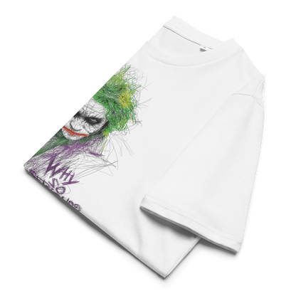 T-shirt Joker  Uomo - Stilizzato Cinema Made in Italy STREET STYLE