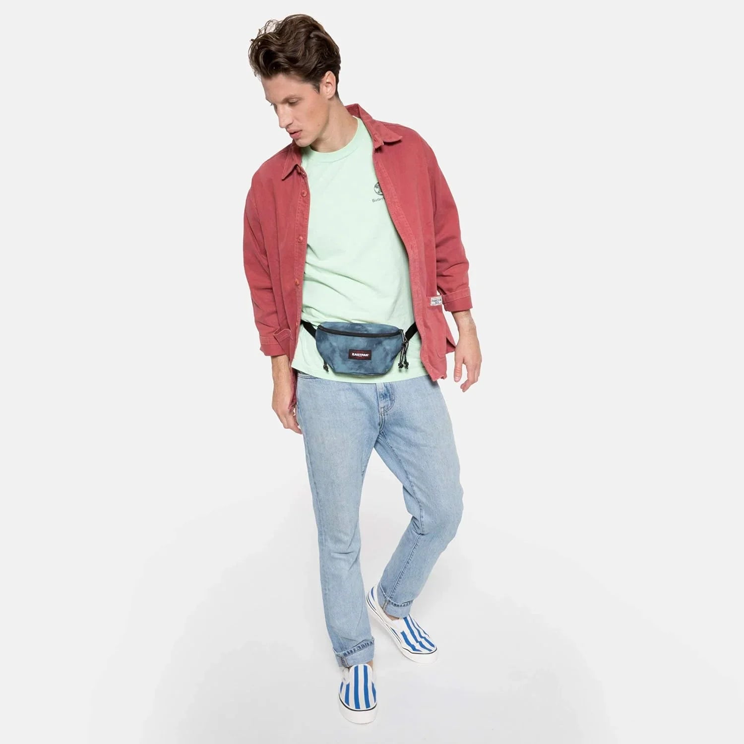 EASTPAK SPRINGER Waist Bag, 2 L, Orange, Messenger Bag - STREET STYLE