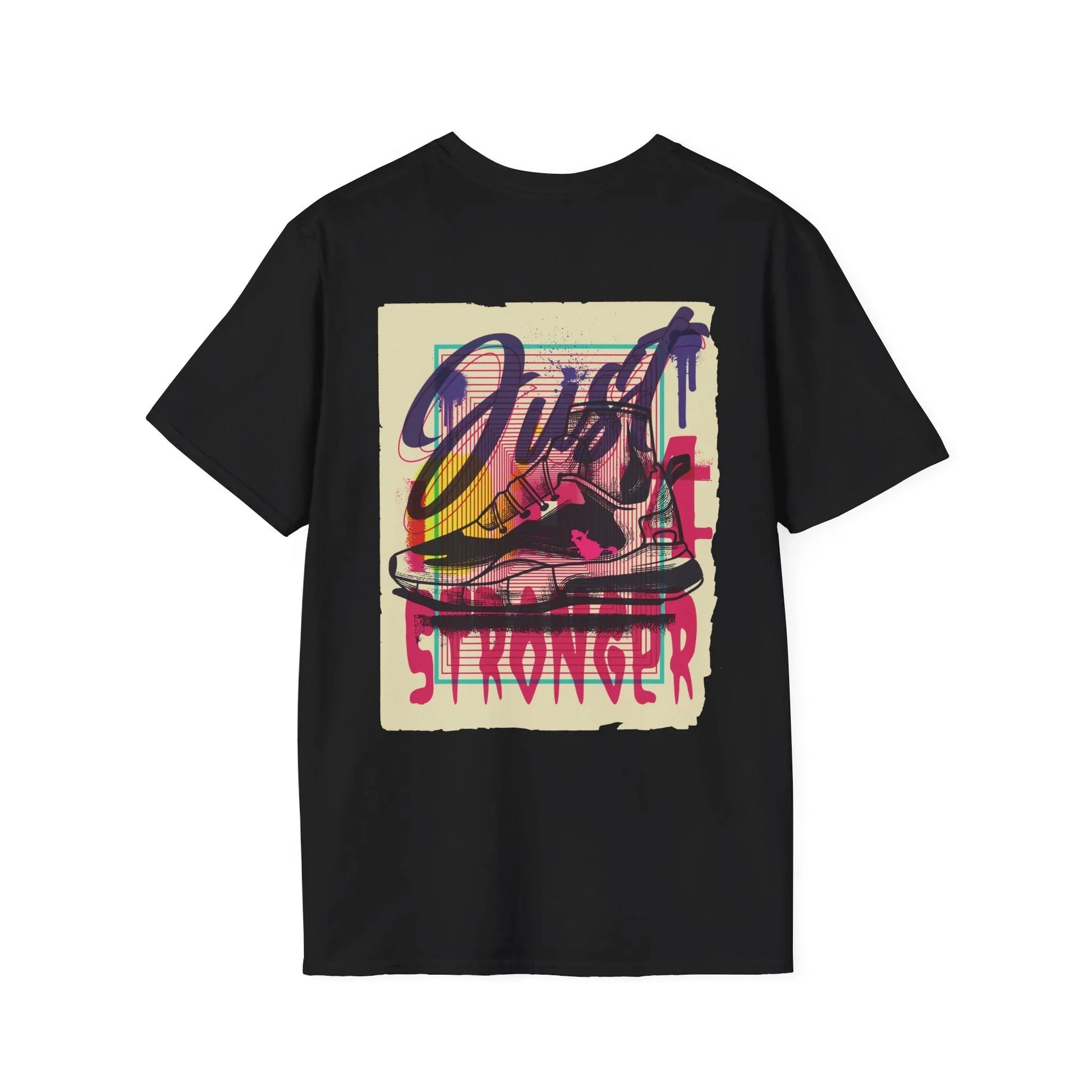 Shoes - Urban Graffiti - Unisex T-Shirt - Back Print - STREET STYLE