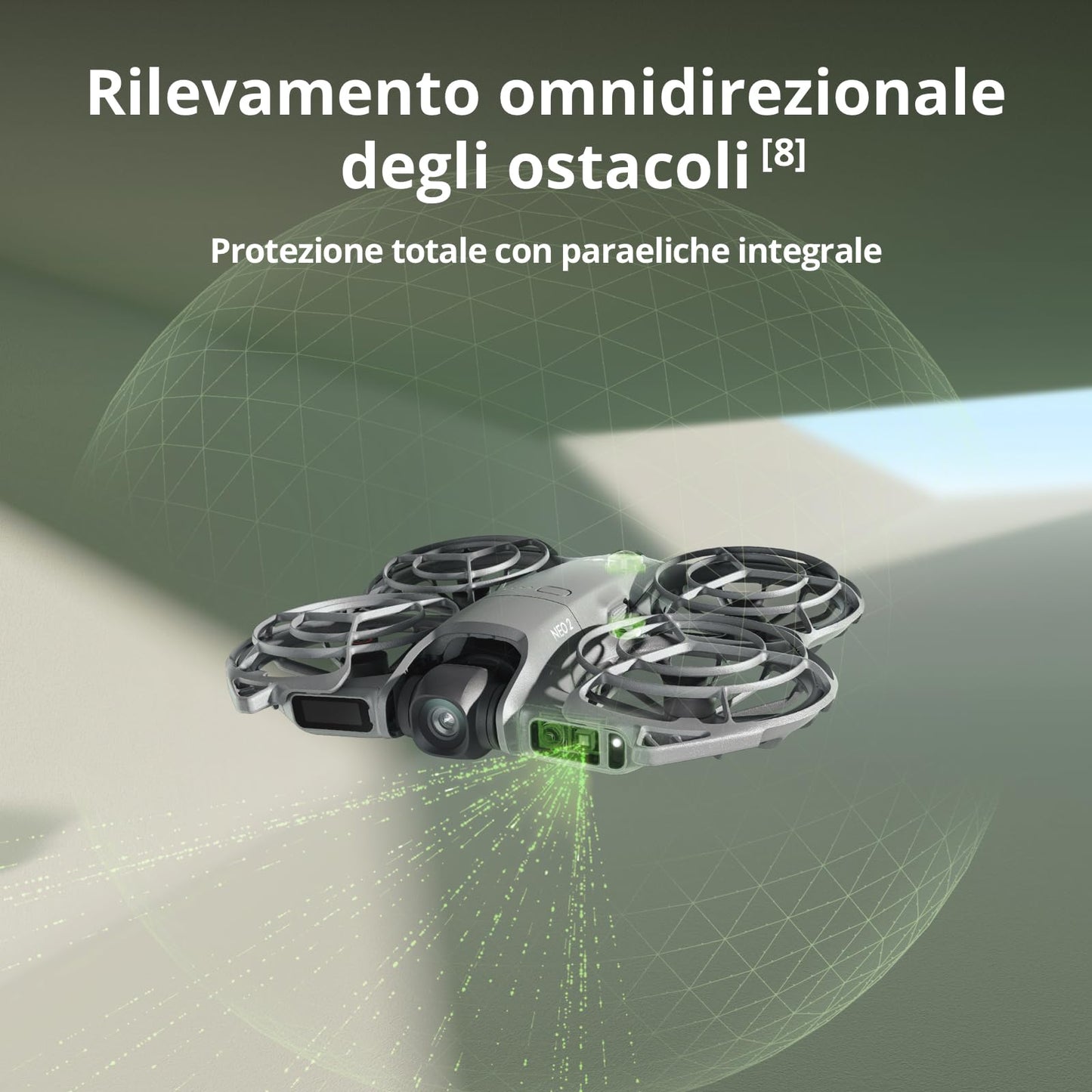 DJI Neo 2 Combo Motion Fly More con RC Motion 3 e Goggles N3, trasmissione stabile con transceiver digitale, drone 4K per principianti, volo FPV, 3 batterie