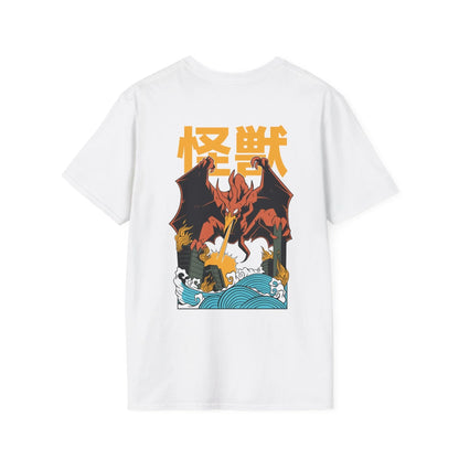 Phoenix - Kaiju Monster - Unisex T-Shirt - Back Print - STREET STYLE