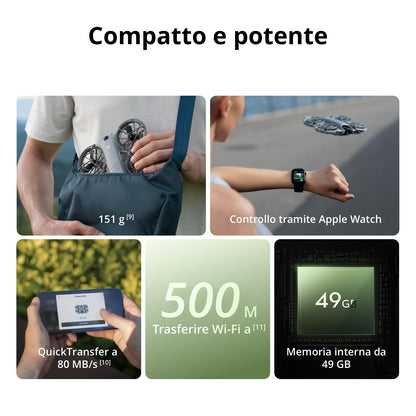DJI Neo 2 Combo Motion Fly More con RC Motion 3 e Goggles N3, trasmissione stabile con transceiver digitale, drone 4K per principianti, volo FPV, 3 batterie