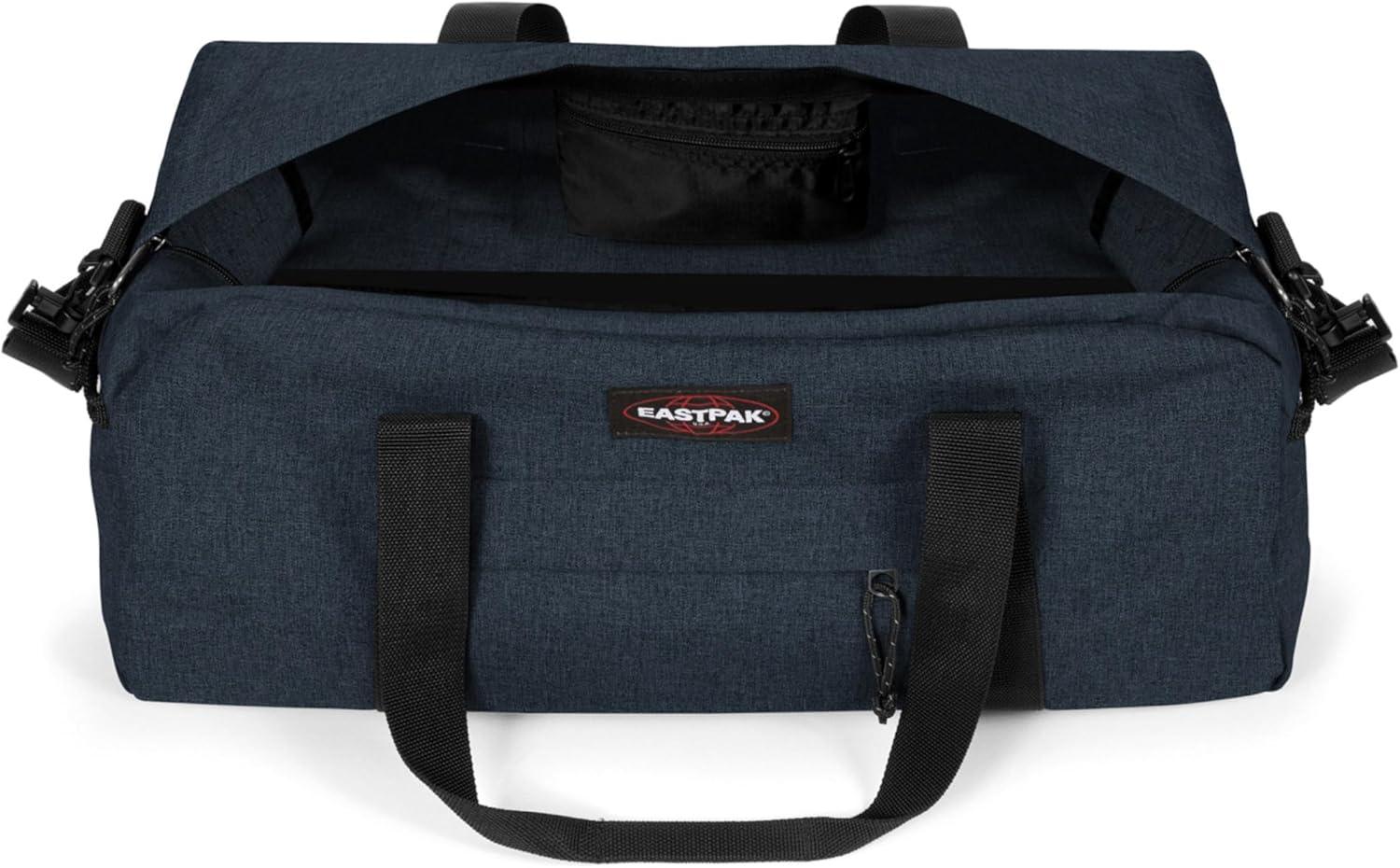 Eastpak Stand + Duffel Bag, 25 x 53 x 24 cm, 34 L, Black, Stand + - STREET STYLE