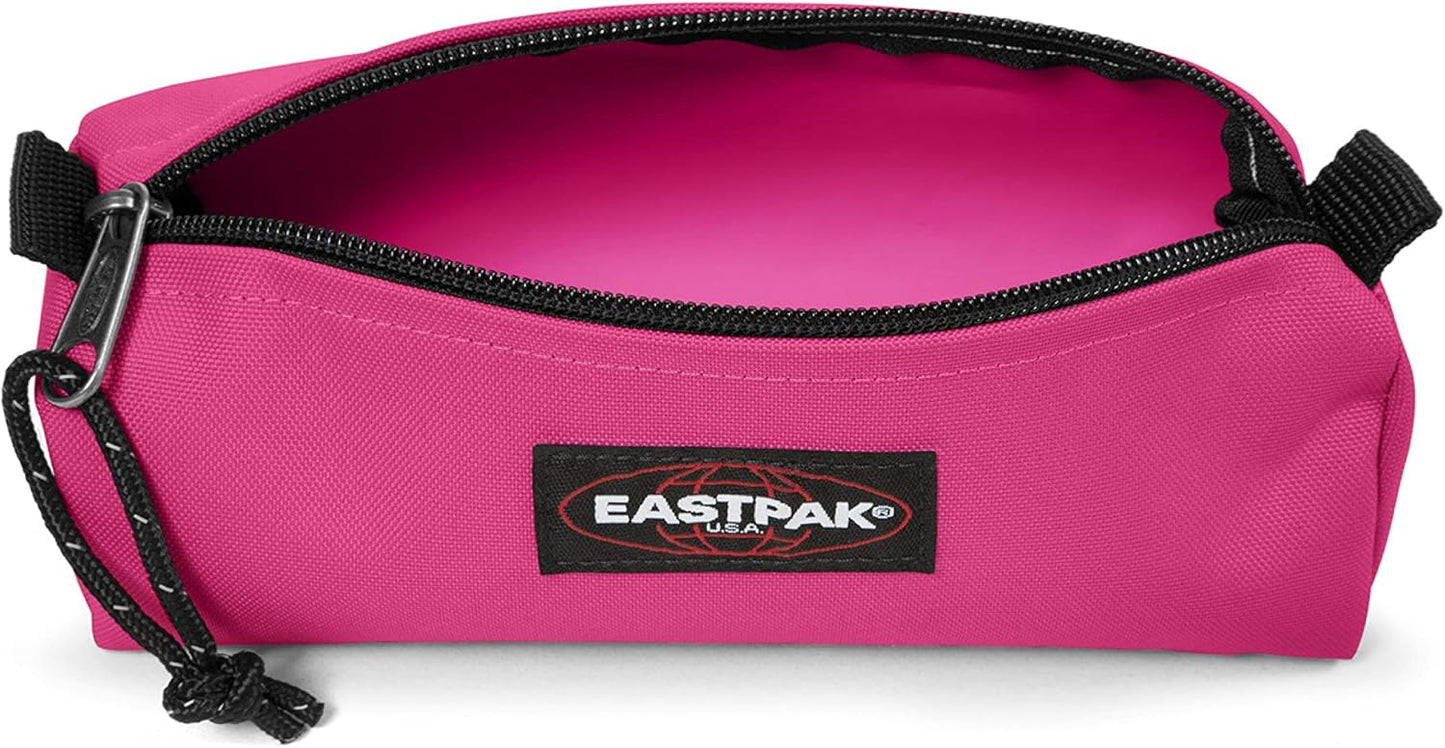 EASTPAK PADDED PAK'R Backpack, 27 L - Pink Escape (Pink) & BENCHMARK SINGLE Case, 27 L - Pink Escape (Pink), Pink Escape, Backpack+ Pen Holder - STREET STYLE