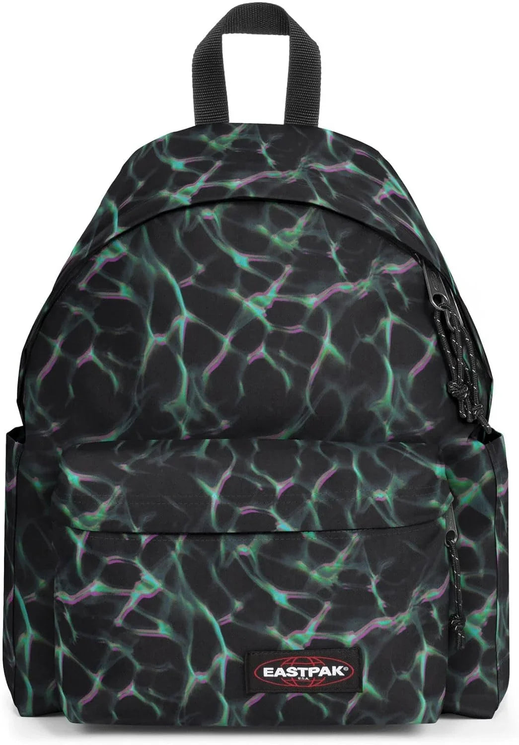 EASTPAK LIQUIT BLACK DAY PAK'R Backpack 24 Litres Black Colour Side Pocket Bottle Holder and Back Pocket with Zip - STREET STYLE