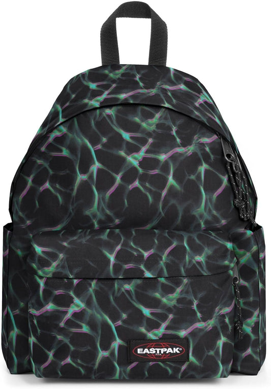 EASTPAK LIQUIT BLACK DAY PAK'R Backpack 24 Litres Black Colour Side Pocket Bottle Holder and Back Pocket with Zip - STREET STYLE