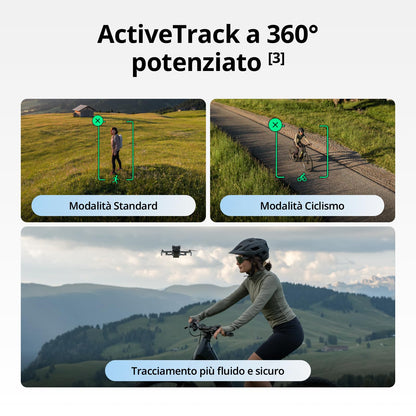DJI Mini 5 Pro Combo Fly More con DJI RC 2 e DJI Care di 1 anno, drone 4K per principianti, drone con fotocamera, CMOS da 1 pollice, rilevamento degli ostacoli, ActiveTrack 360°, C0